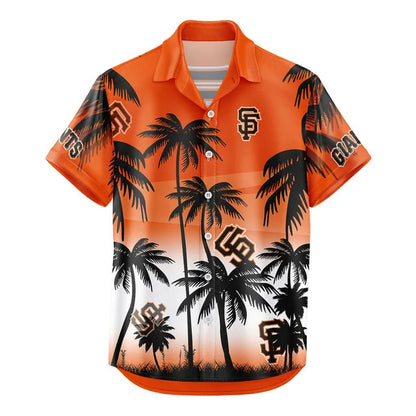 [HOMERUN DEAL] NEW CUSTOMIZED MLB06 SFG SAN FRANCISCO GIANTS UNISEX HAWAIIAN SHIRT & SHORTS SET