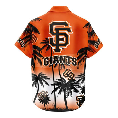 [HOMERUN DEAL] NEW CUSTOMIZED MLB06 SFG SAN FRANCISCO GIANTS UNISEX HAWAIIAN SHIRT & SHORTS SET