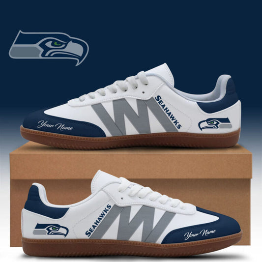 [TOUCHDOWN DEAL] NEW CUSTOMIZED NFL06 SSH SEATTLE SEAHAWKS CLASSIC SNEAKERS