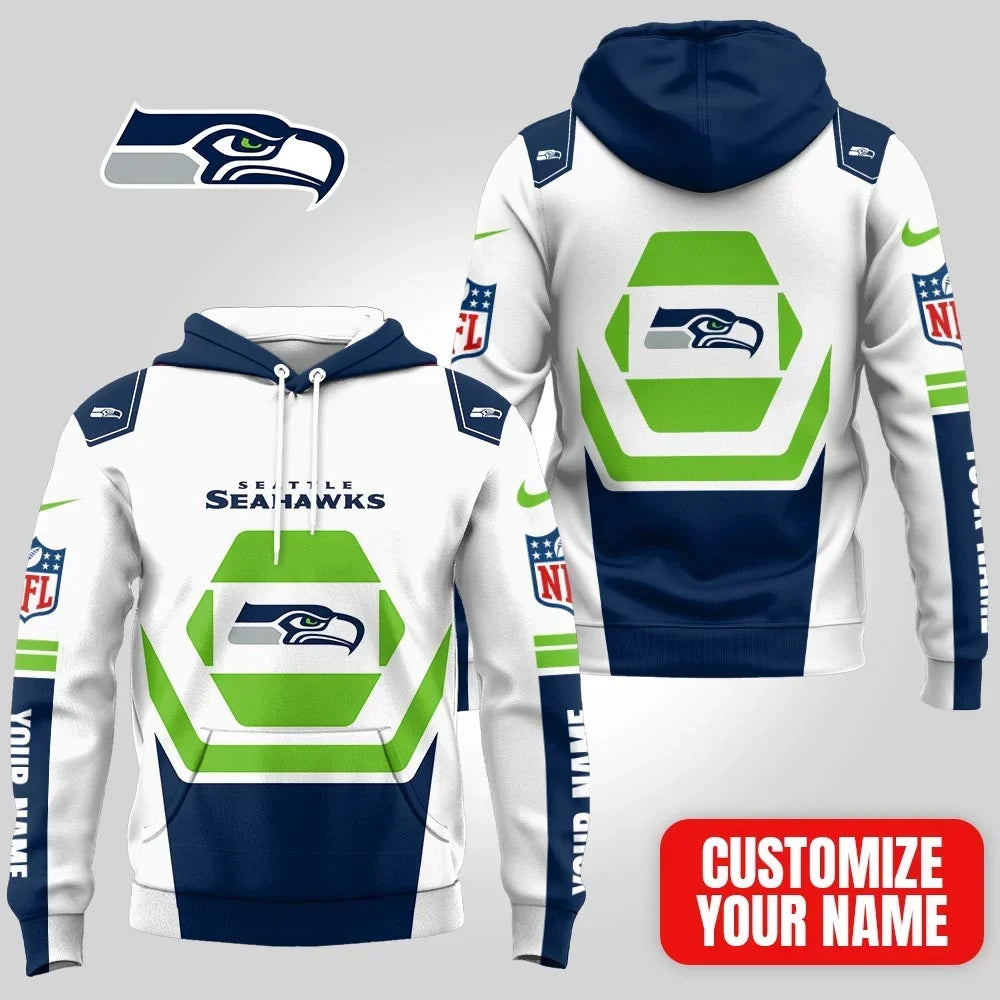 [TOUCHDOWN DEAL] NEW CUSTOMIZED NFL06 SSH SEATTLE SEAHAWKS T-SHIRT, HOODIE & ZIP HOODIE