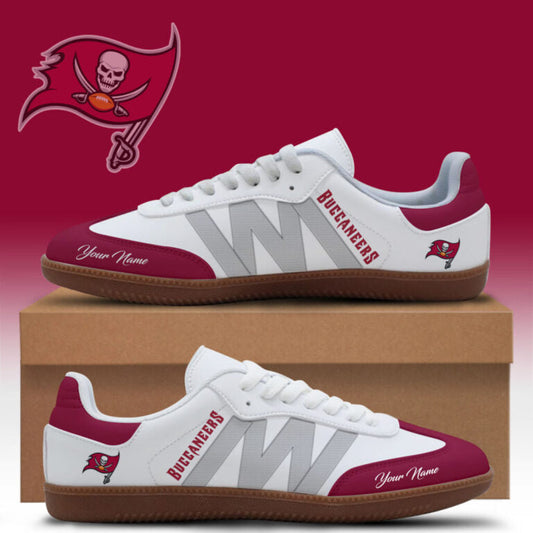 [TOUCHDOWN DEAL] NEW CUSTOMIZED NFL10 TBB TAMPA BAY BUCCANEERS CLASSIC SNEAKERS