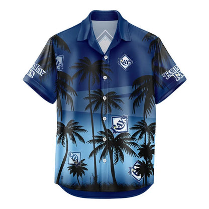 [HOMERUN DEAL] NEW CUSTOMIZED MLB21 TBR TAMPA BAY RAYS UNISEX HAWAIIAN SHIRT & SHORTS SET