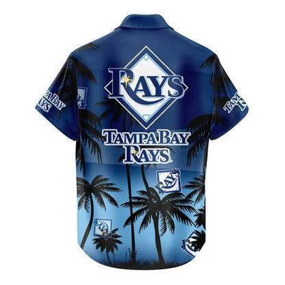 [HOMERUN DEAL] NEW CUSTOMIZED MLB21 TBR TAMPA BAY RAYS UNISEX HAWAIIAN SHIRT & SHORTS SET