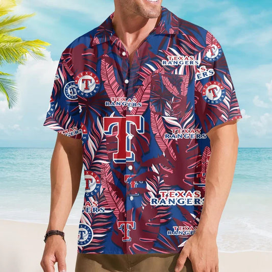 [HOMERUN DEAL] NEW CUSTOMIZED MLB08 TRS TEXAS RANGERS UNISEX HAWAIIAN SHIRT