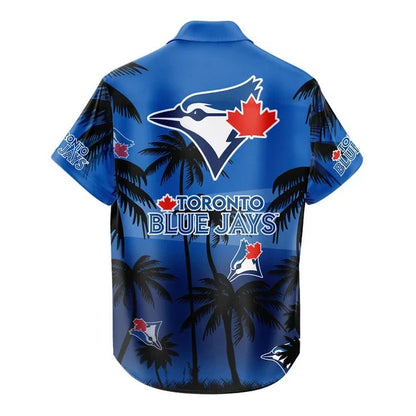 [HOMERUN DEAL] NEW CUSTOMIZED MLB12 TBJ TORONTO BLUE JAYS UNISEX HAWAIIAN SHIRT & SHORTS SET