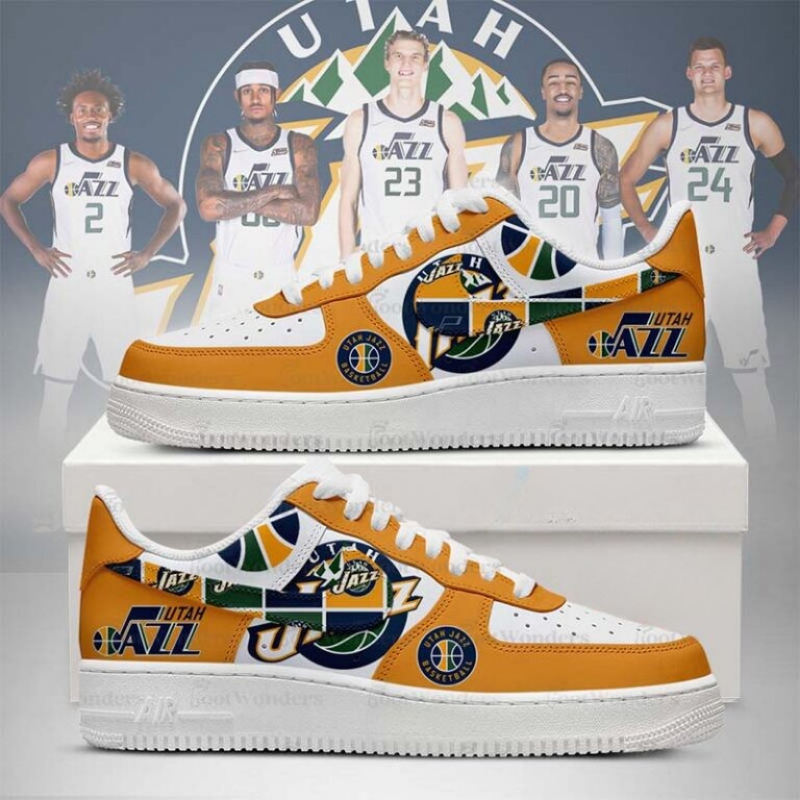 [SLAM DUNK DEAL] NEW CUSTOMIZED NBA29 UJZ UTAH JAZZ AF1 SHOES