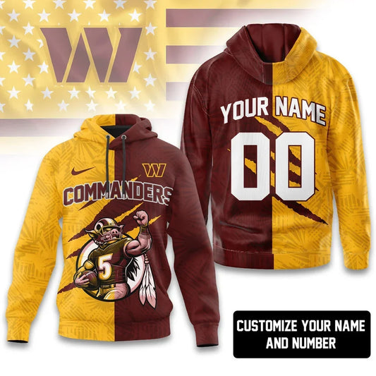 [TOUCHDOWN DEAL] NEW CUSTOMIZED NFL12 WTC WASHINGTON COMMANDERS T-SHIRT, HOODIE, ZIP HOODIE
