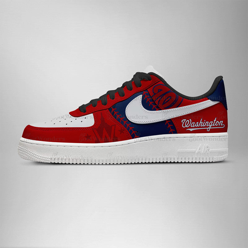[HOMERUN DEAL] NEW CUSTOMIZED MLB28 WA NATIONALS AF1 SHOES