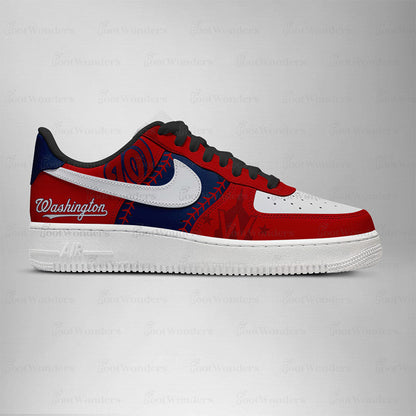 [HOMERUN DEAL] NEW CUSTOMIZED MLB28 WA NATIONALS AF1 SHOES