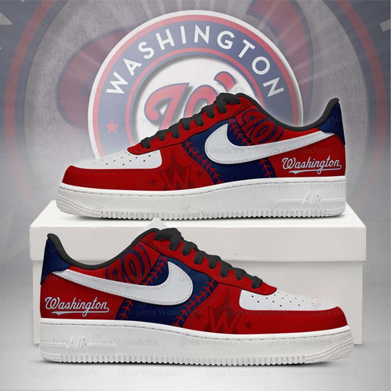 [HOMERUN DEAL] NEW CUSTOMIZED MLB28 WA NATIONALS AF1 SHOES