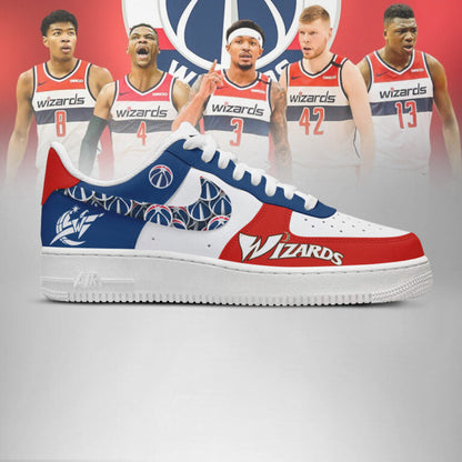 [SLAM DUNK DEAL] NEW CUSTOMIZED NBA28 WWI WASHINGTON WIZARDS AF1 SHOES