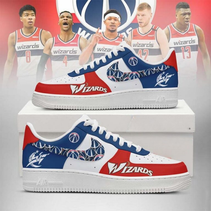 [SLAM DUNK DEAL] NEW CUSTOMIZED NBA28 WWI WASHINGTON WIZARDS AF1 SHOES