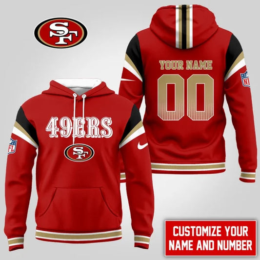 [TOUCHDOWN DEAL] NEW CUSTOMIZED NFL11 SF49 SAN FRANCISCO 49ERS T-SHIRT, HOODIE, ZIP HOODIE
